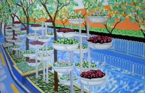 Bus Stop near andingmen 130 x 90cm low res