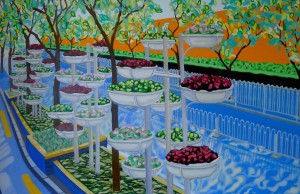 *Bus Stop near andingmen 130 x 90cm low res