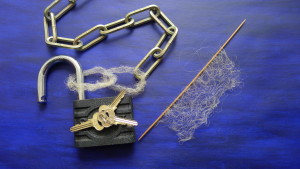 6. Hair lock early stage