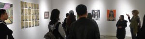 * Fion Gunn gives guided tour at EARC