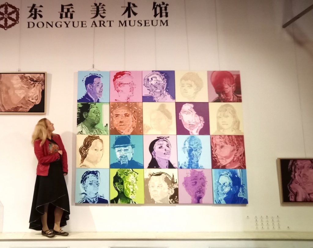 Niamh Cunningham with Wandering Rocks Portraits 