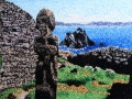 Skelligs Oil on Canvas (peaks) Niamh Cunningham